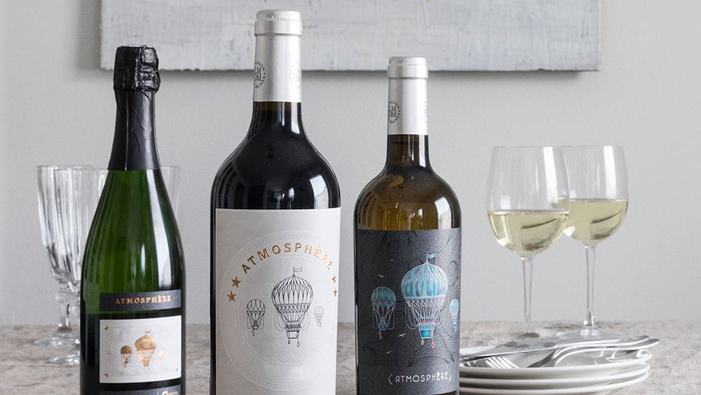 Color use in wine label design